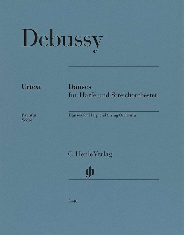 Danses sacrée et profane - Conducteur DEBUSSY Partition Grand format