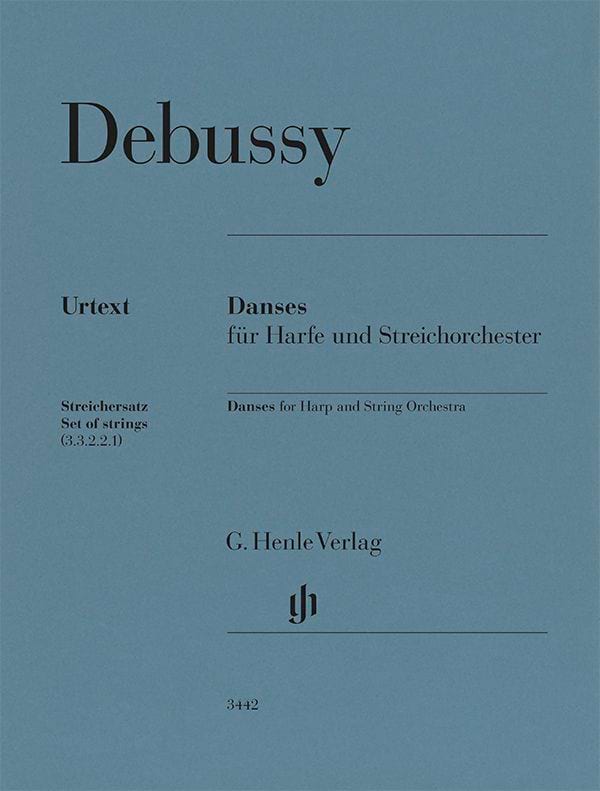 Danses Sacrée et Profane - Matériel DEBUSSY Partition ENSEMBLES, BANDS