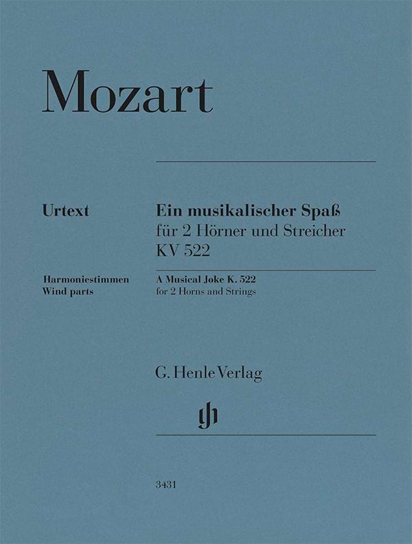 Ein Musikalischen Spass, K. 522 - Parties COR - MOZART - Partition