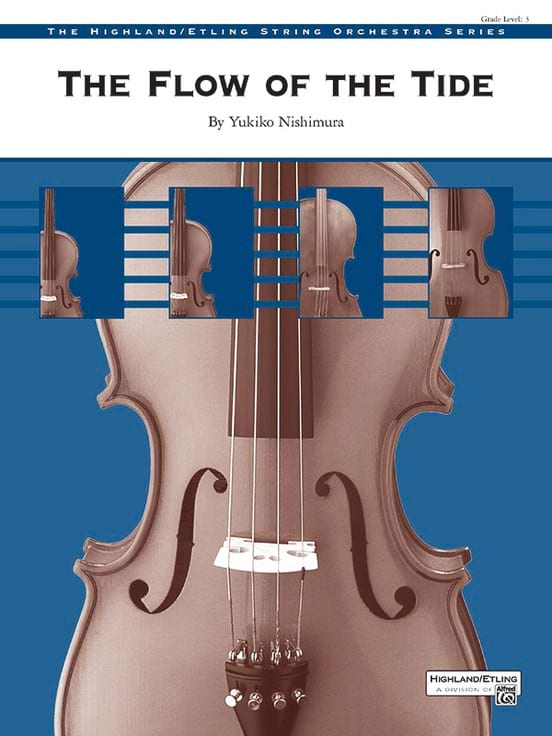 The Flow of the Tide - String Orchestra Yukiko Nishimura Partition