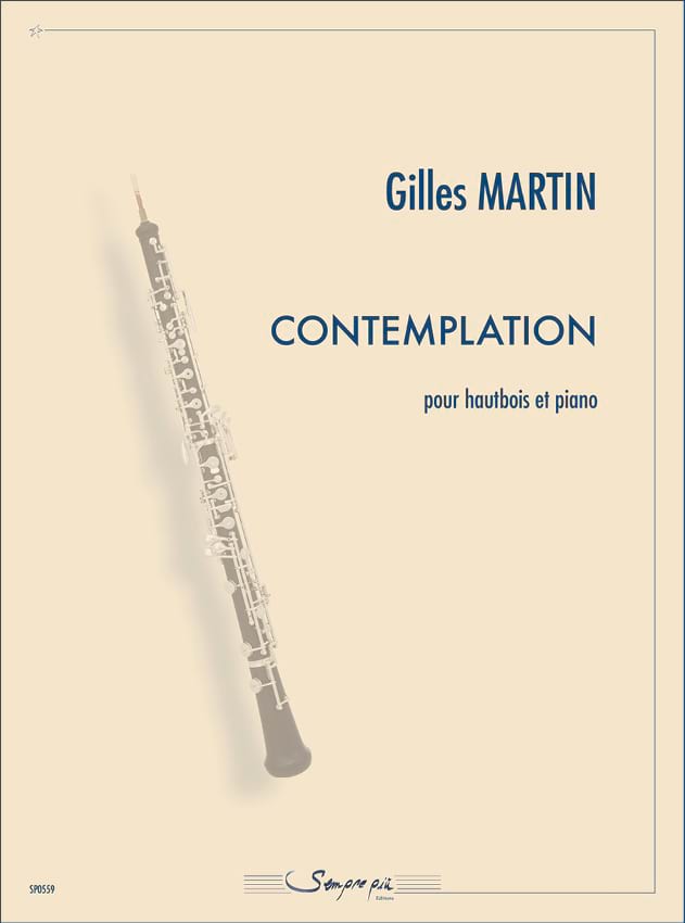 Contemplation - Hautbois - Gilles Martin - Partition - Hautbois