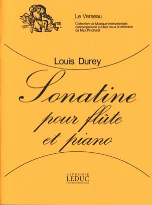 Sonatine - Flûte piano Louis Durey Partition Flûte traversière