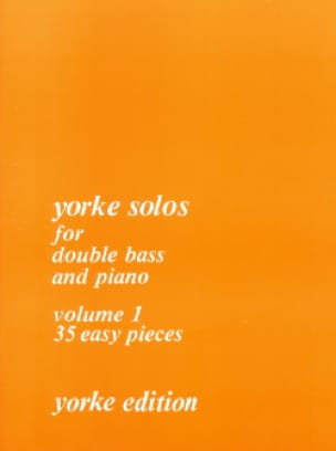 Yorke Solos For Double Bass Volume 1 - Rodney Slatford - Partition