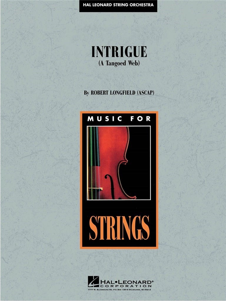 Intrigue (A Tangoed Web) Longfield Robert Partition