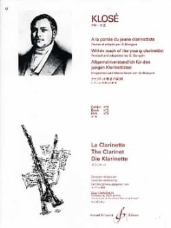 A la Portée du jeune Clarinettiste Vol. 3 - Hyacinthe Klosé