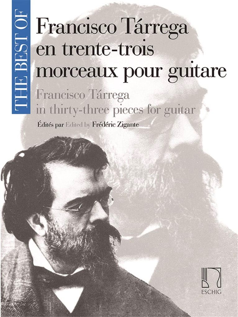 Tarrega en 33 Morceaux pour Guitare TARREGA Partition Guitare
