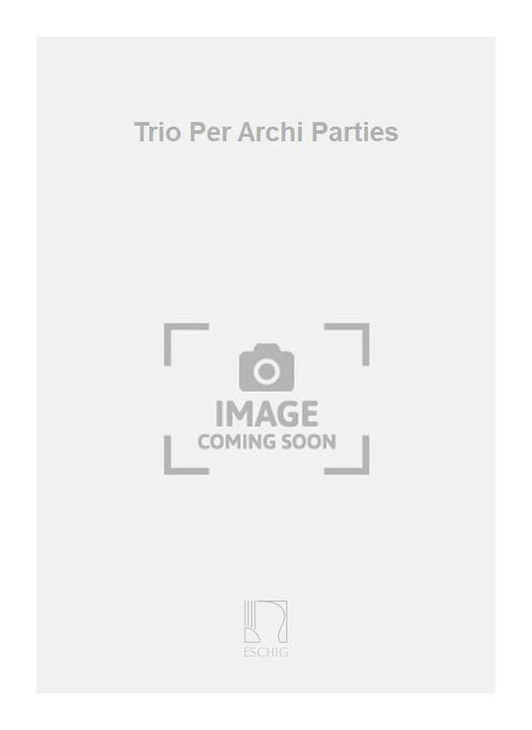 Trio per archi - Matériel Joan Guinjoan Partition Trios