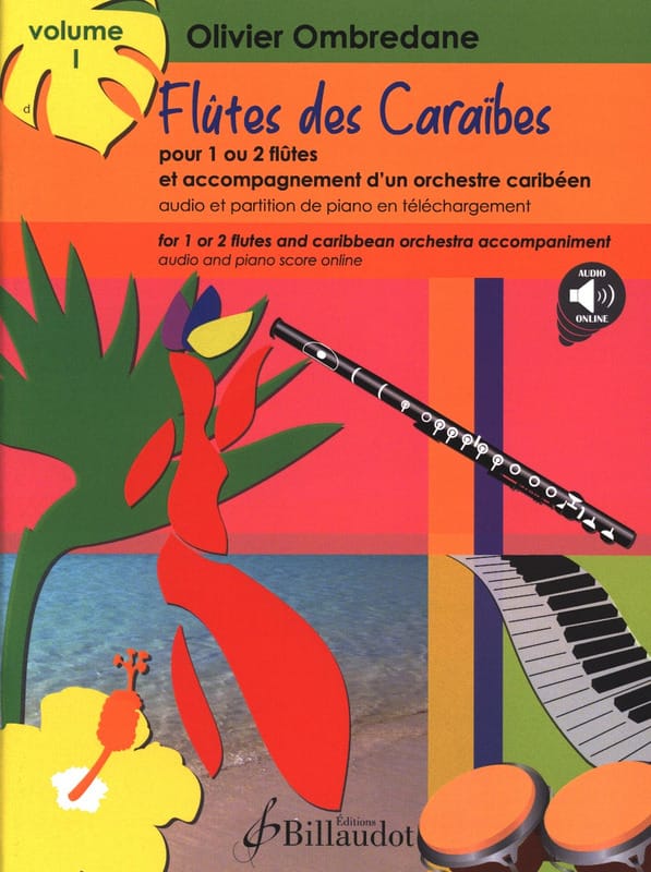 Flûtes des Caraïbes - Volume 1 - Olivier Ombredane - Partition
