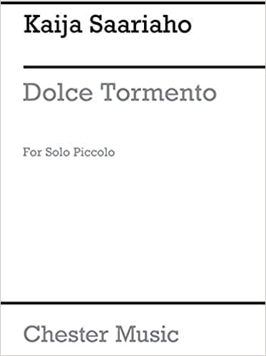 Dolce Tormento Kaija Saariaho Partition Flûte traversière