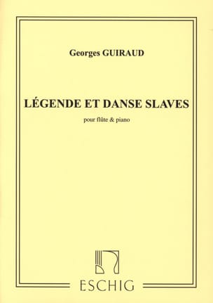 Légende et Danse slave Georges Guiraud Partition Flûte traversière