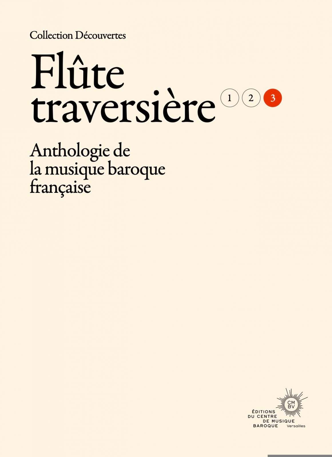 Flûte Traversière, vol. 3 Partition