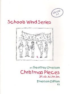 Christmas pieces - Wind octet - Score + parts - Geoffrey Emerson