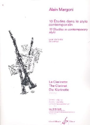 10 Etudes dans le style contemporain - Alain Margoni - Partition