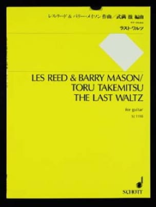 The last Waltz - Guitar Les Reed & Barry Mason Partition Guitare