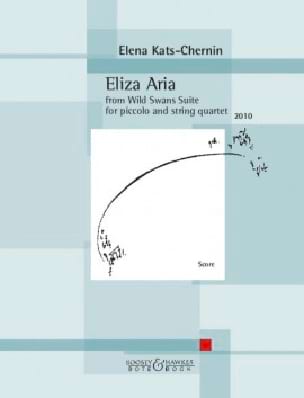 Eliza Aria - Score Elena Kats-Chernin Partition Grand format
