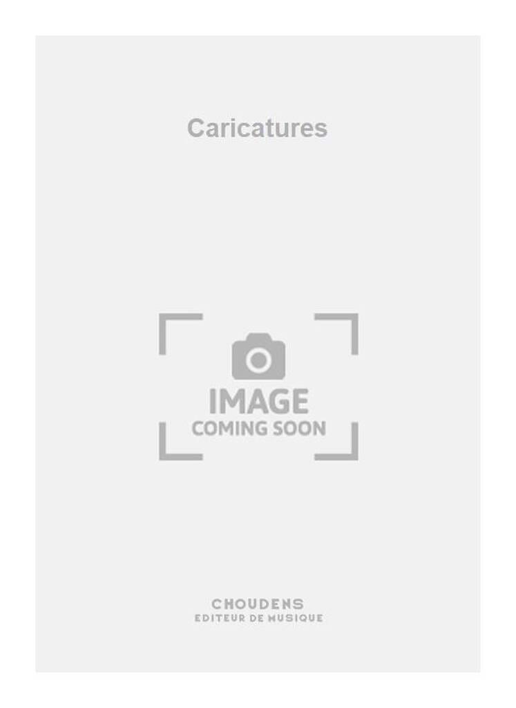 Caricatures - Conducteur Georges Barboteu Partition Grand format