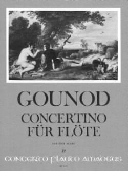Concertino - Flûte et orchestre GOUNOD Partition Grand format