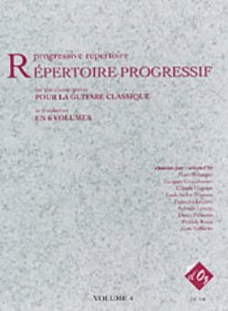 Répertoire Progressif Volume 4 Partition Guitare