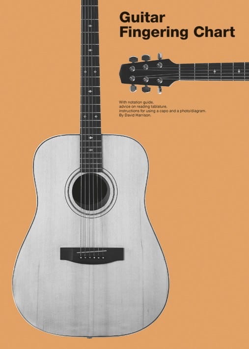 Guitar Fingering Chart David Harrison Partition Guitare