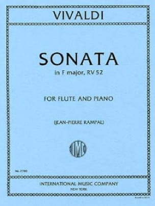 Sonata in F major RV 52 - F. 15 n°4 - Flûte piano - VIVALDI