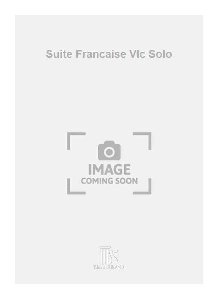 Suite francaise en ut majeur Claude Pascal Partition Violoncelle