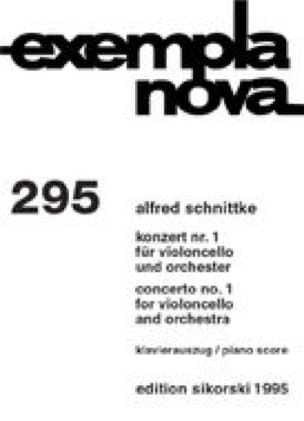 Concerto N°1 SCHNITTKE Partition