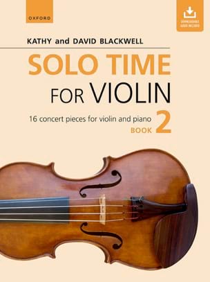 Solo Time for Violon 2 - Violon et piano Partition Violon