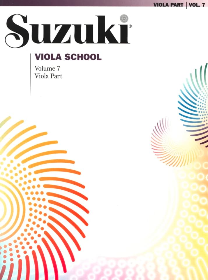 Viola School Volume 7 - SUZUKI - Partition - Alto