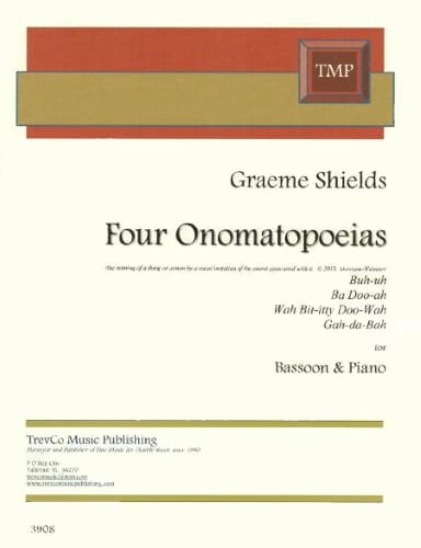 Four Onomatopeias Graeme Shields Partition Basson