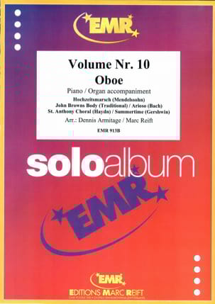 Solo Album - Volume 10 - Hautbois Partition Hautbois
