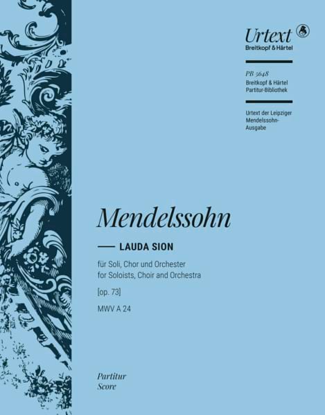 Lauda Sion - Bartholdy Felix Mendelssohn - Partition - Grand format