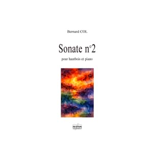 Sonate n° 2 Bernard Col Partition Hautbois