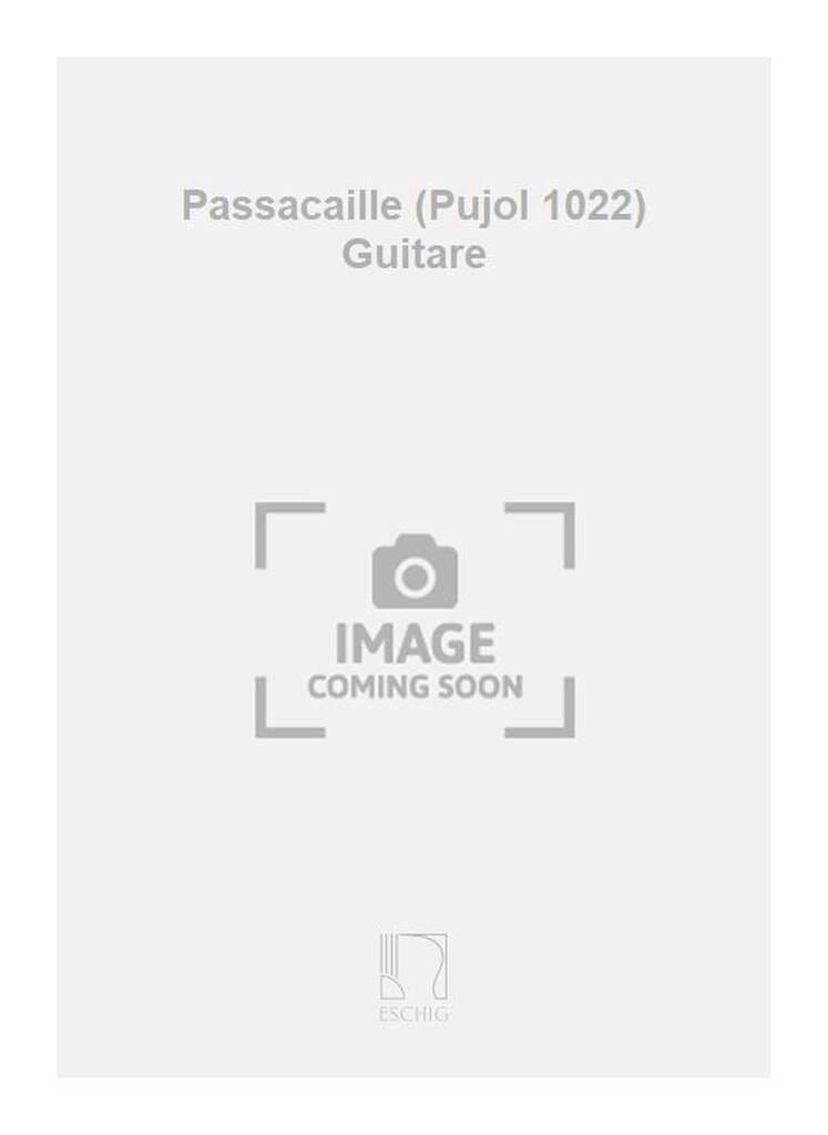 Passacaille F. Corbetta Partition Guitare
