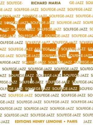 Solfège Jazz Richard Maria Partition Solfèges