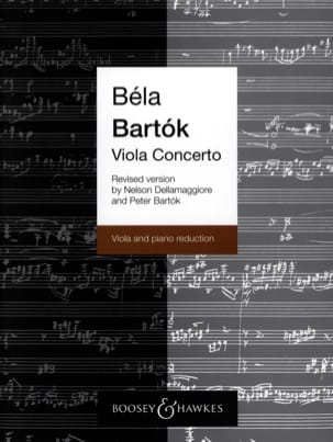 Viola Concerto op. posth rev. vers. Dellamaggiore - BARTOK - Partition
