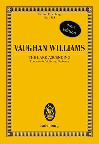 The lark ascending WILLIAMS VAUGHAN Partition Petit format