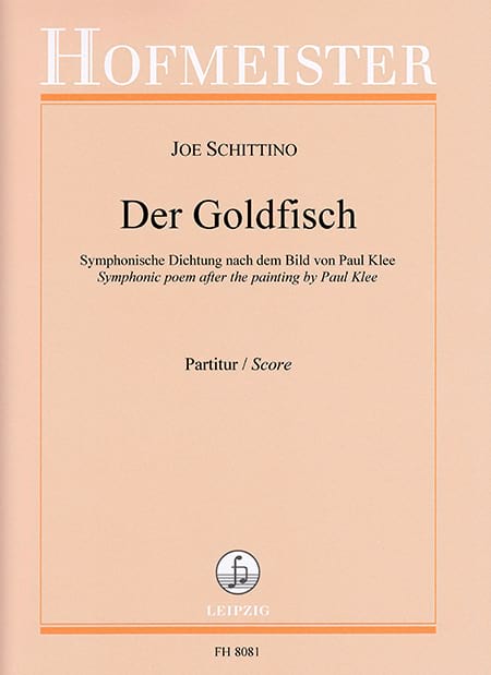 Der Goldfisch Joe Schittino Partition Grand format