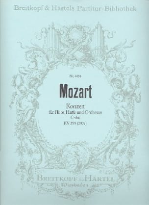 Konzert für Flöte, Harfe C-Dur KV 299 - Partitur - MOZART - Partition