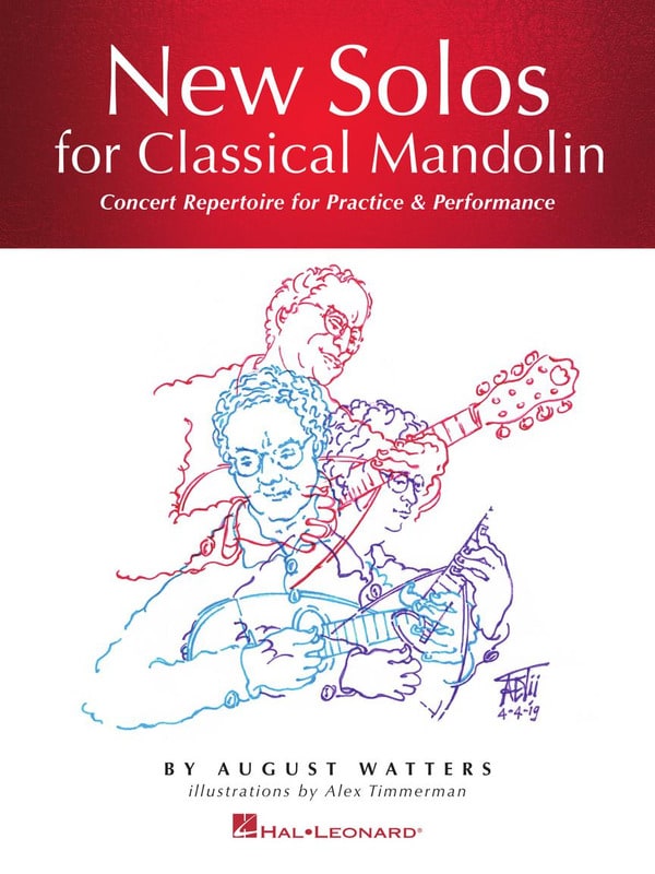 New Solos for Classical Mandolin August Watters Partition Mandoline
