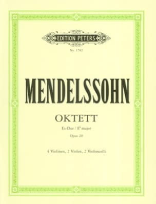 Octuor in Es-Dur op. 20 - Stimmen MENDELSSOHN Partition OCTUORS
