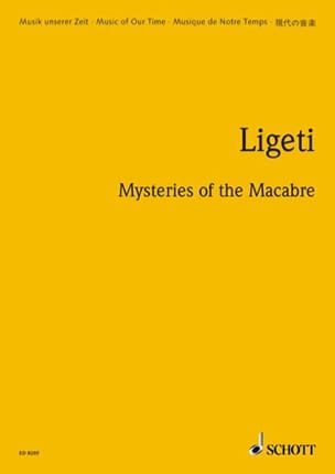 Mysteries of the Macabre LIGETI Partition Grand format