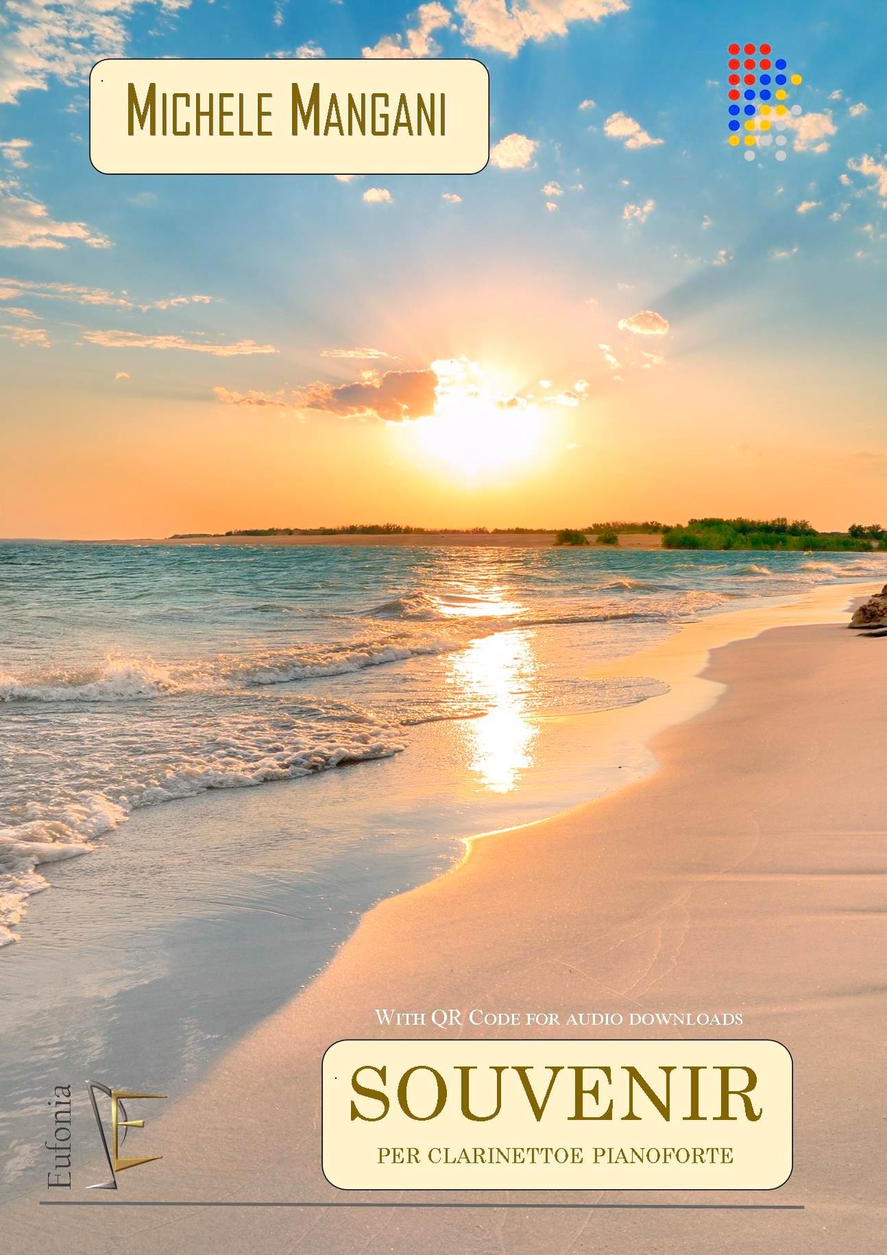 SOUVENIR Michele Mangani Partition Clarinette