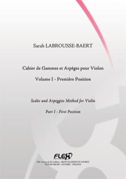 Cahier de Gammes et Arpèges pour Violon - Volume 1