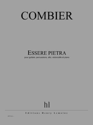 Essere Pietra Jérôme Combier Partition