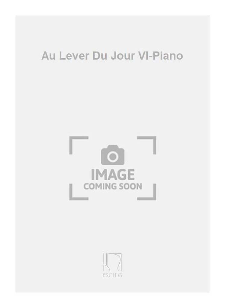 Croque-mouche n° 1 : Au lever du jour, op. 36 - Ad. Piriou - Partition