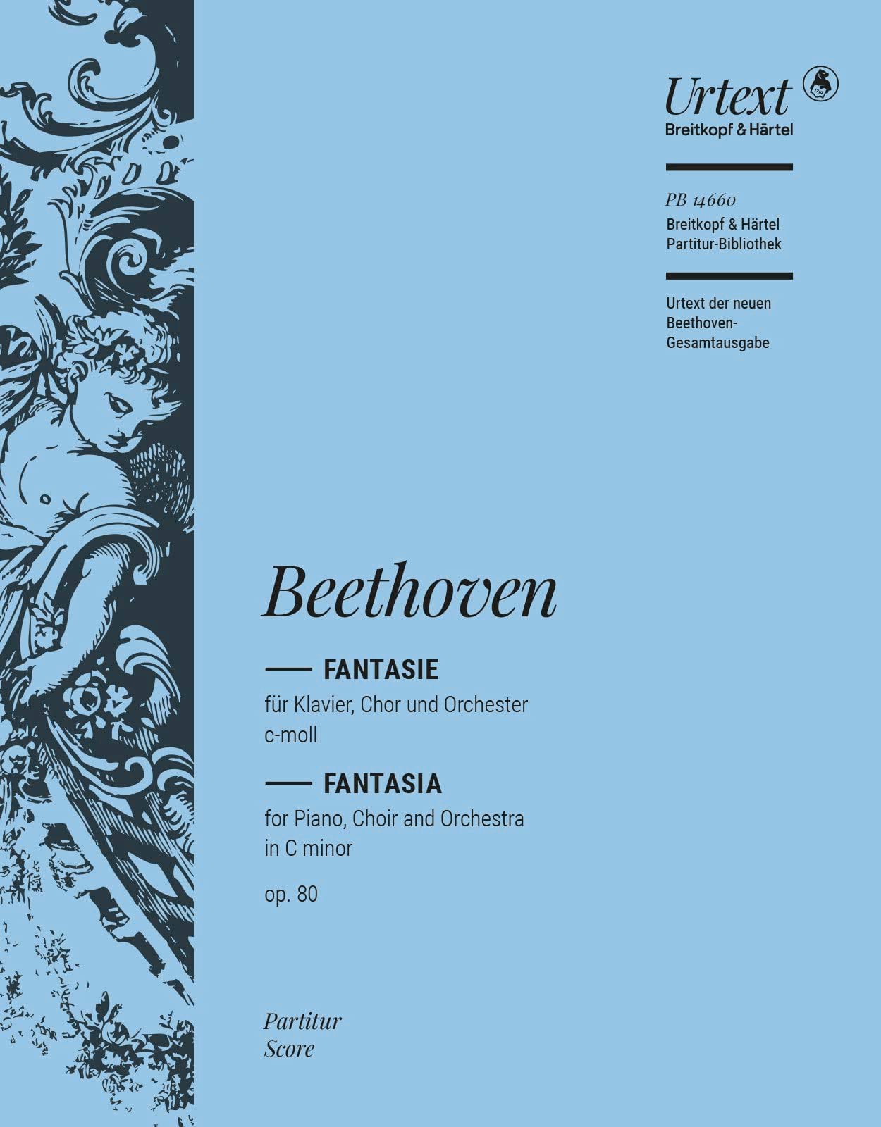 Fantaisie Op. 80 BEETHOVEN Partition Grand format
