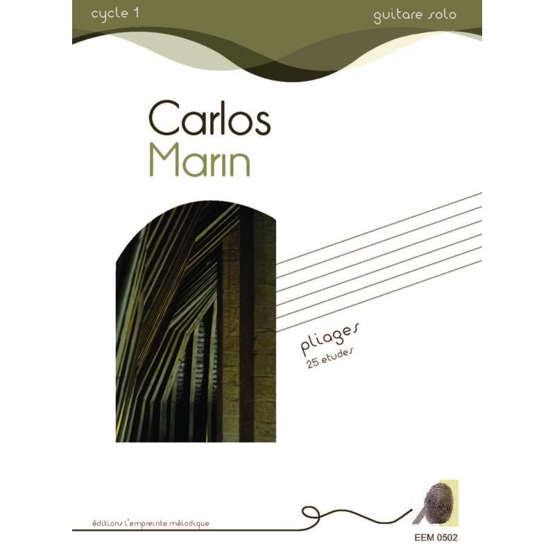 Pliages - Carlos Marin - Partition