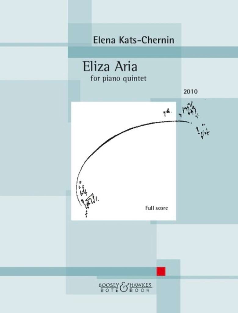 Eliza Aria Elena Kats-Chernin Partition Grand format