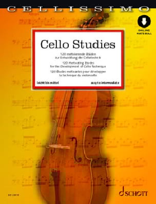 Cello Studies Partition Violoncelle