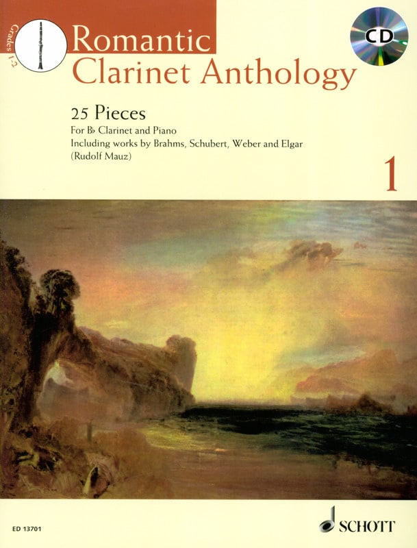 Romantic Clarinet Anthology volume 1 Partition Clarinette